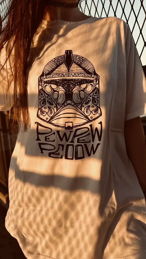 Remera Pew Pew