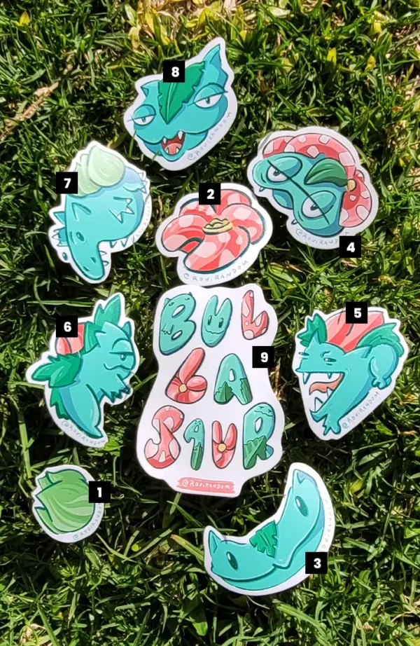 Sticker Bulbasaur