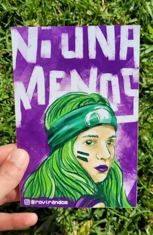 Postal Ni una Menos 1 (10x15)