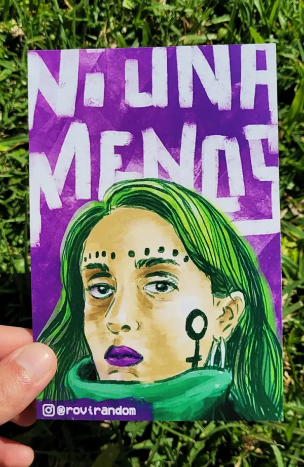 Postal Ni una Menos 2 (10x15)