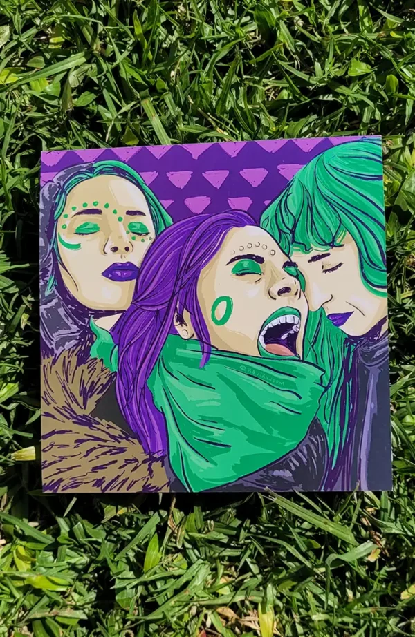 Cuadrito Feminista 2 (15x15)