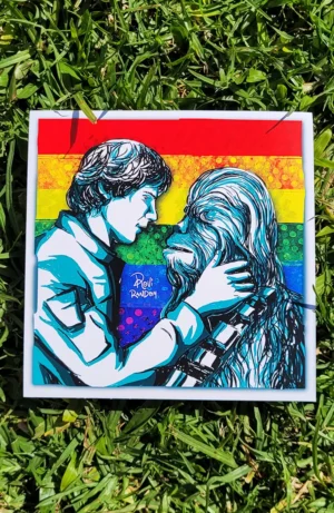 Cuadrito Hanchu LGBTIQ+ (15x15)
