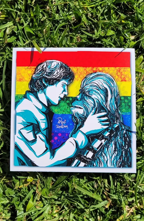 hanchu Cuadrito Hanchu LGBTIQ+ (15x15)