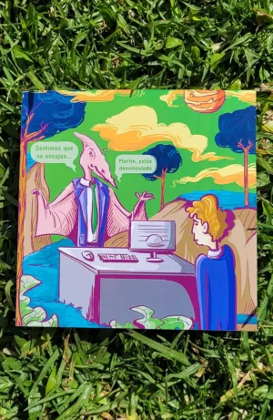 Cuadrito Jefe Teranodonte (15x15)