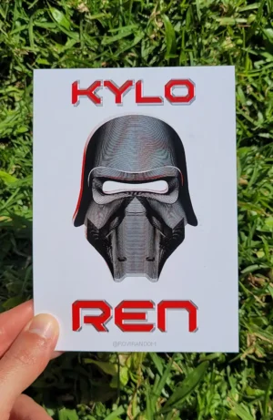 kylo-ren Postal Kylo Ren (10x15)