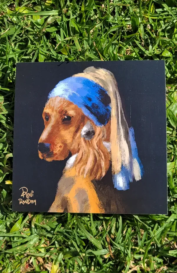 la-perla-cocker-cuadrito Cuadrito La Perla Cocker (15x15)