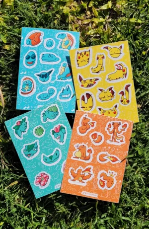 Pack Completo Pokeplanchas x4
