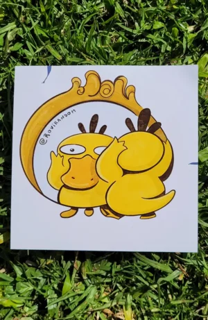Cuadrito Psyduck (15x15)