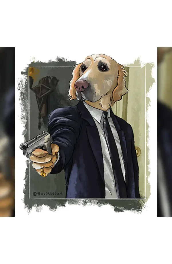 pulp-fiction Poster de Serie / Pelis / Obra de Arte Digital (HD)