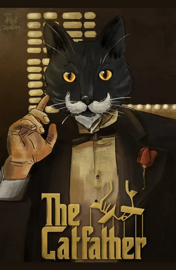 retrato-catfather Poster de Serie / Pelis / Obra de Arte Digital (HD)