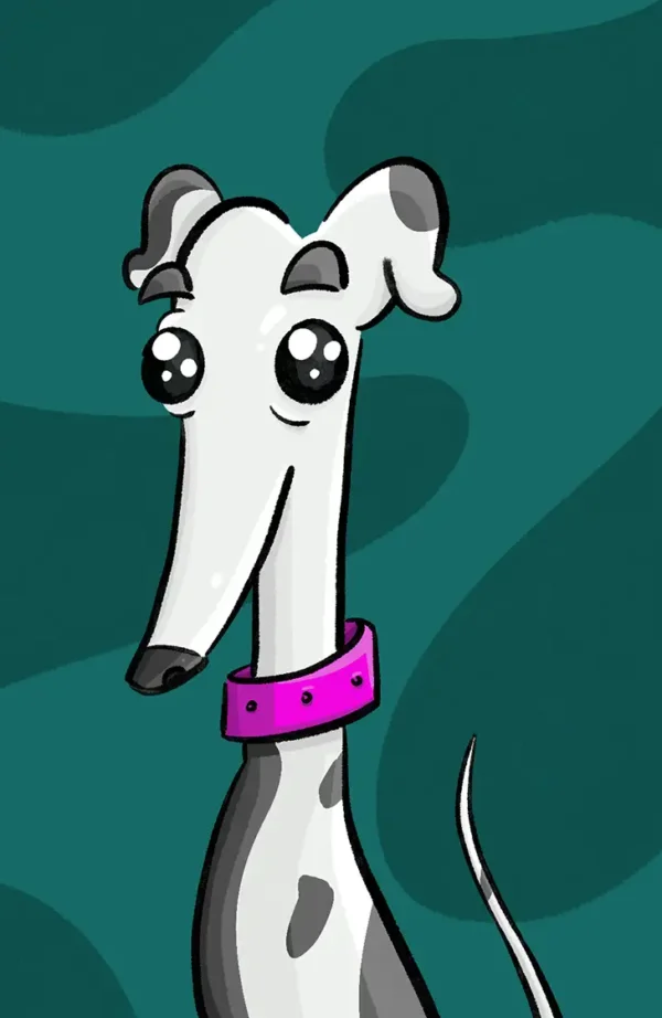 retrato-galgo Retratos Mascoteros Impreso (Físico)