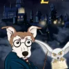 retrato-harry-potter Poster de Serie / Pelis / Obra de Arte Digital (HD)