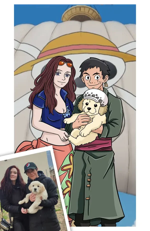 Retrato One Piece Impreso (Físico)
