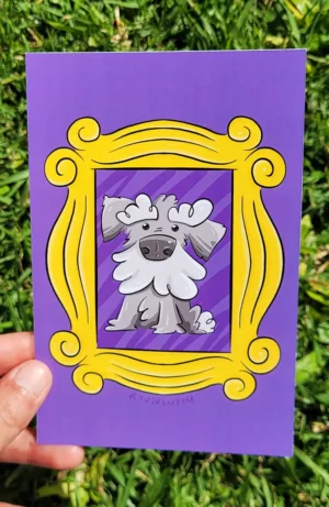 Postal Perro Friends (10x15)
