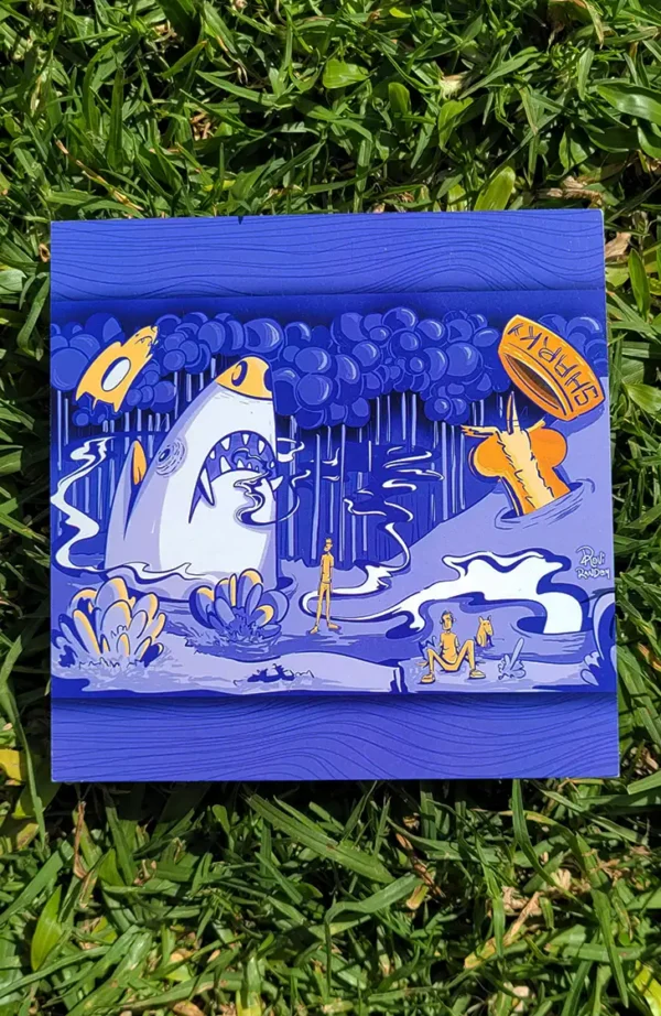 sharky Cuadrito Sharky (15x15)