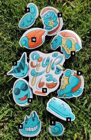 Sticker Squirtle