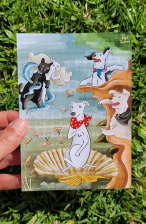 Postal Venus de Milo Mascotas (10x15)
