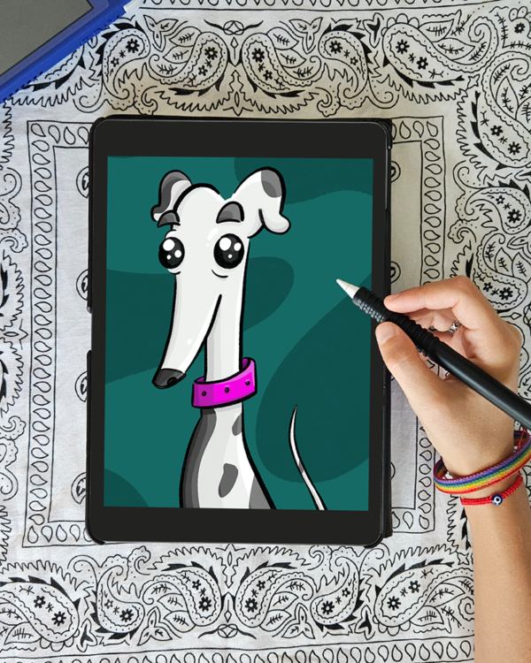 Retrato Mascotero Simple