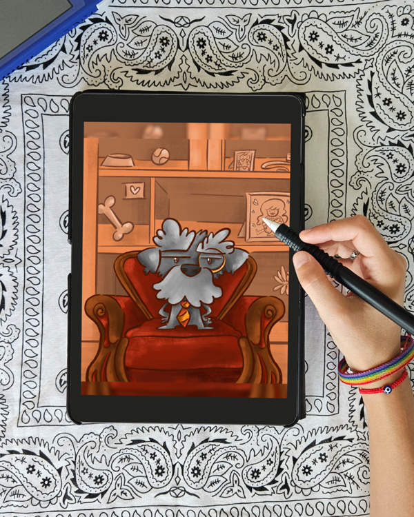 Retrato Mascotas Full Color